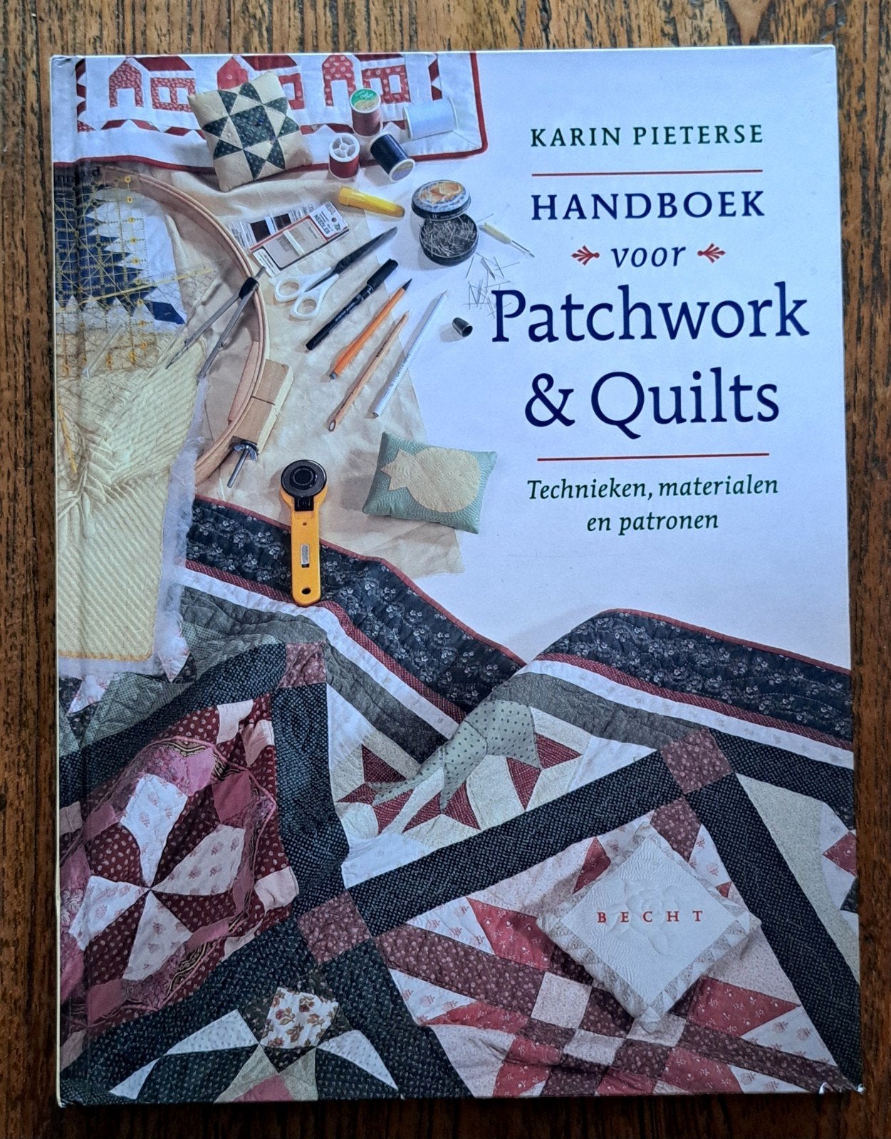 Handboek voor patchwork & quilts - Karin Pieterse, Nieuw, Ophalen of Verzenden, Karin Pieterse, Borduren en Naaien