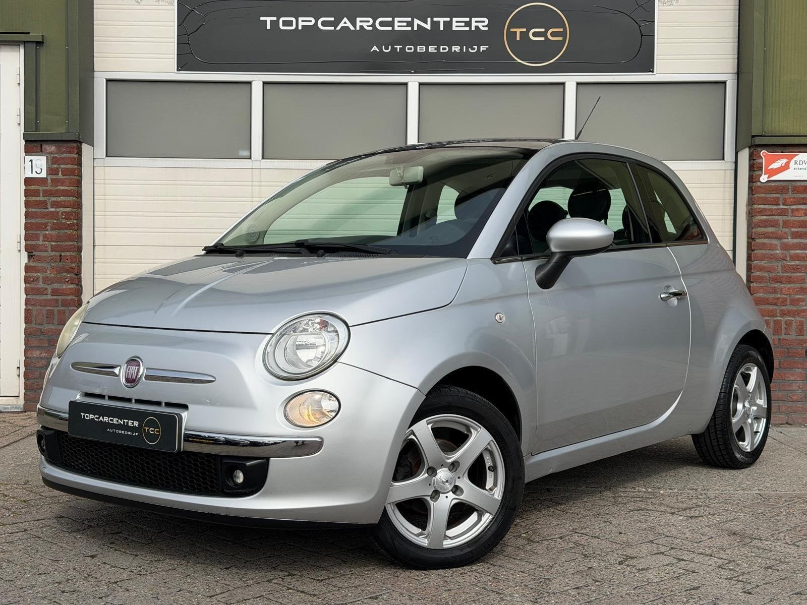 Fiat 500 1.2 Lounge/AIRCO/PANO/APK, Auto's, Fiat, Euro 5, Gebruikt, 4 cilinders, 840 kg