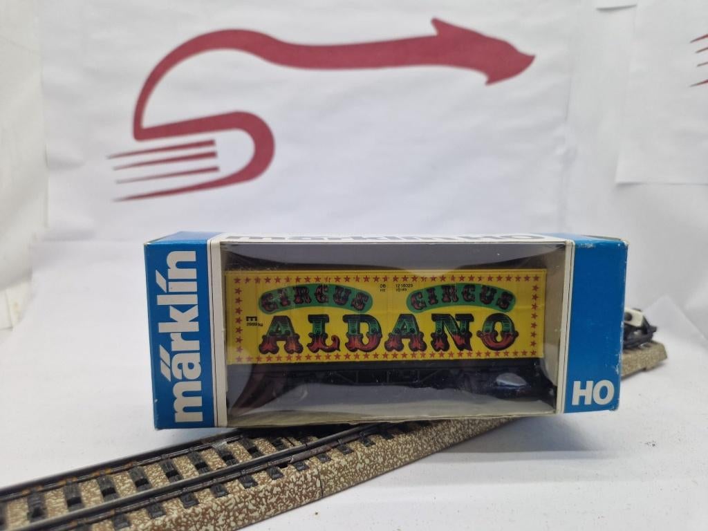 Märklin H0 schaal 4481 Circus Aldano, Wisselstroom, Locomotief, Ophalen of Verzenden, Zo goed als nieuw