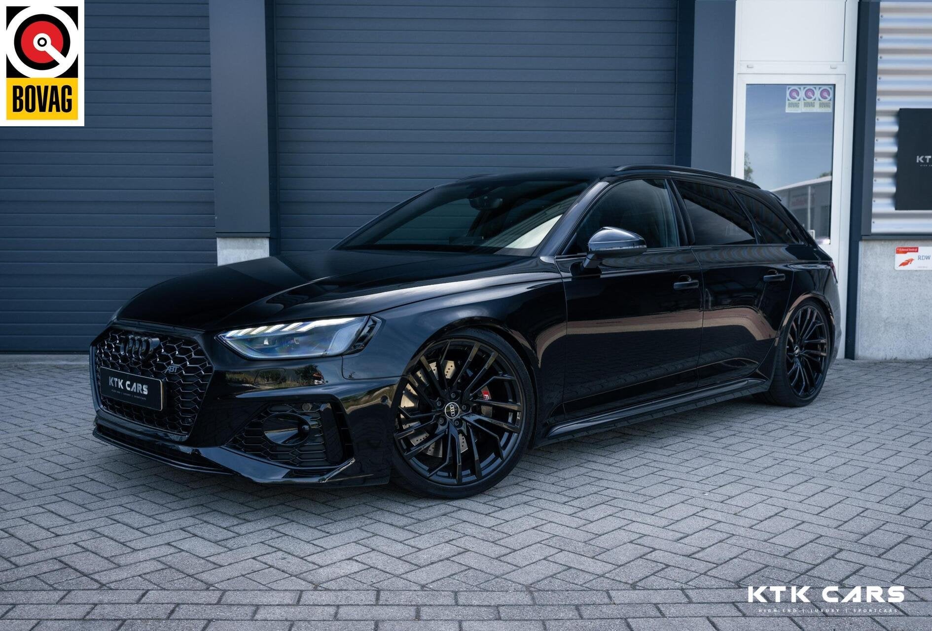 Audi RS 4 Avant 2.9 TFSI RS 4 quattro ABT 510 PK B&O|Pano|Ke, Automaat, Gebruikt, Euro 6, Zwart