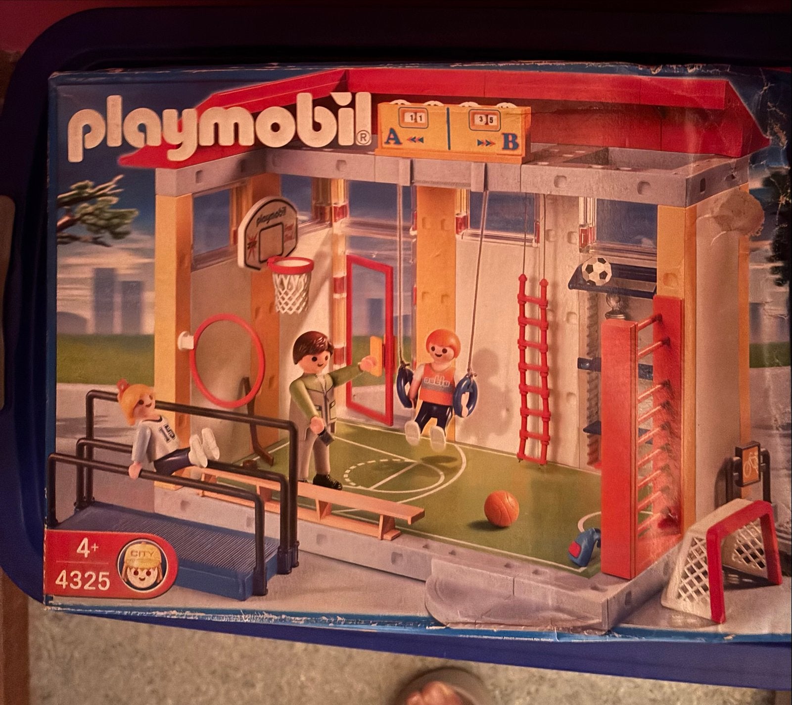 Playmobil City Life Gymzaal (Set 4325), Ophalen, Gebruikt, Gebouw, Complete set