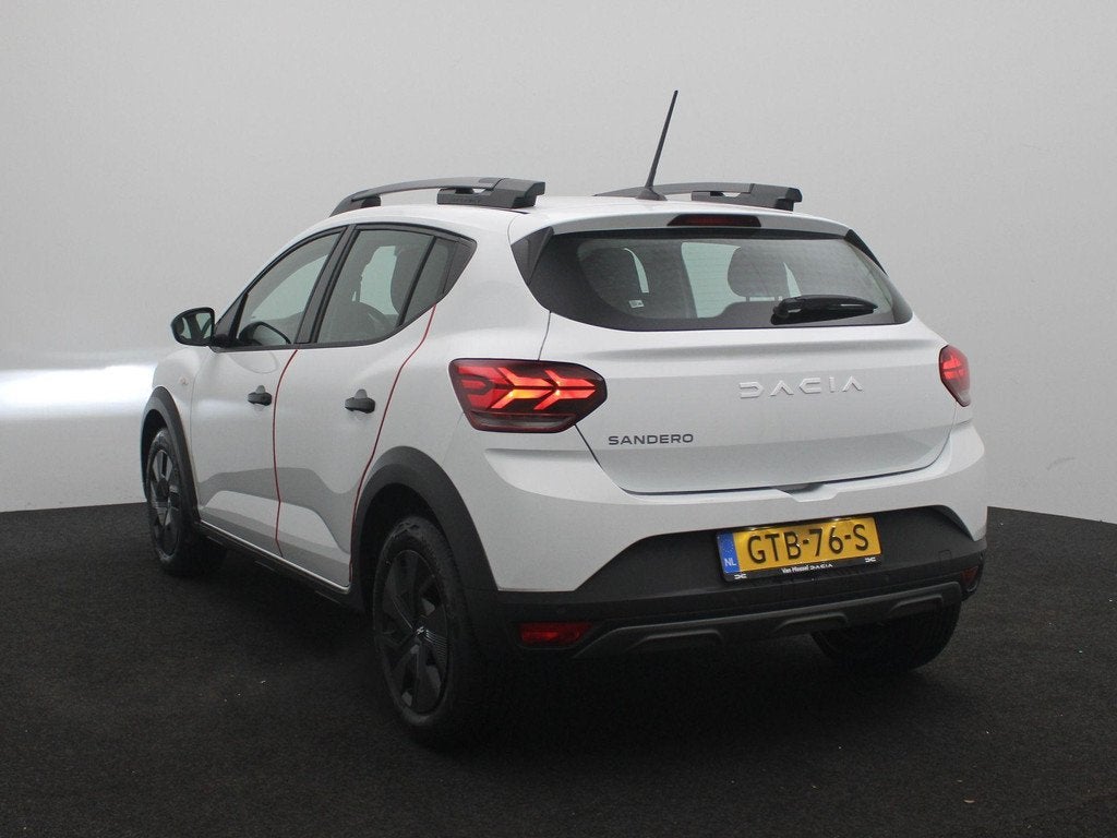 Dacia Sandero Stepway TCe 100 ECO-G Essential | Airco | Dakd, Voorwielaandrijving, Gebruikt, Euro 6, Wit