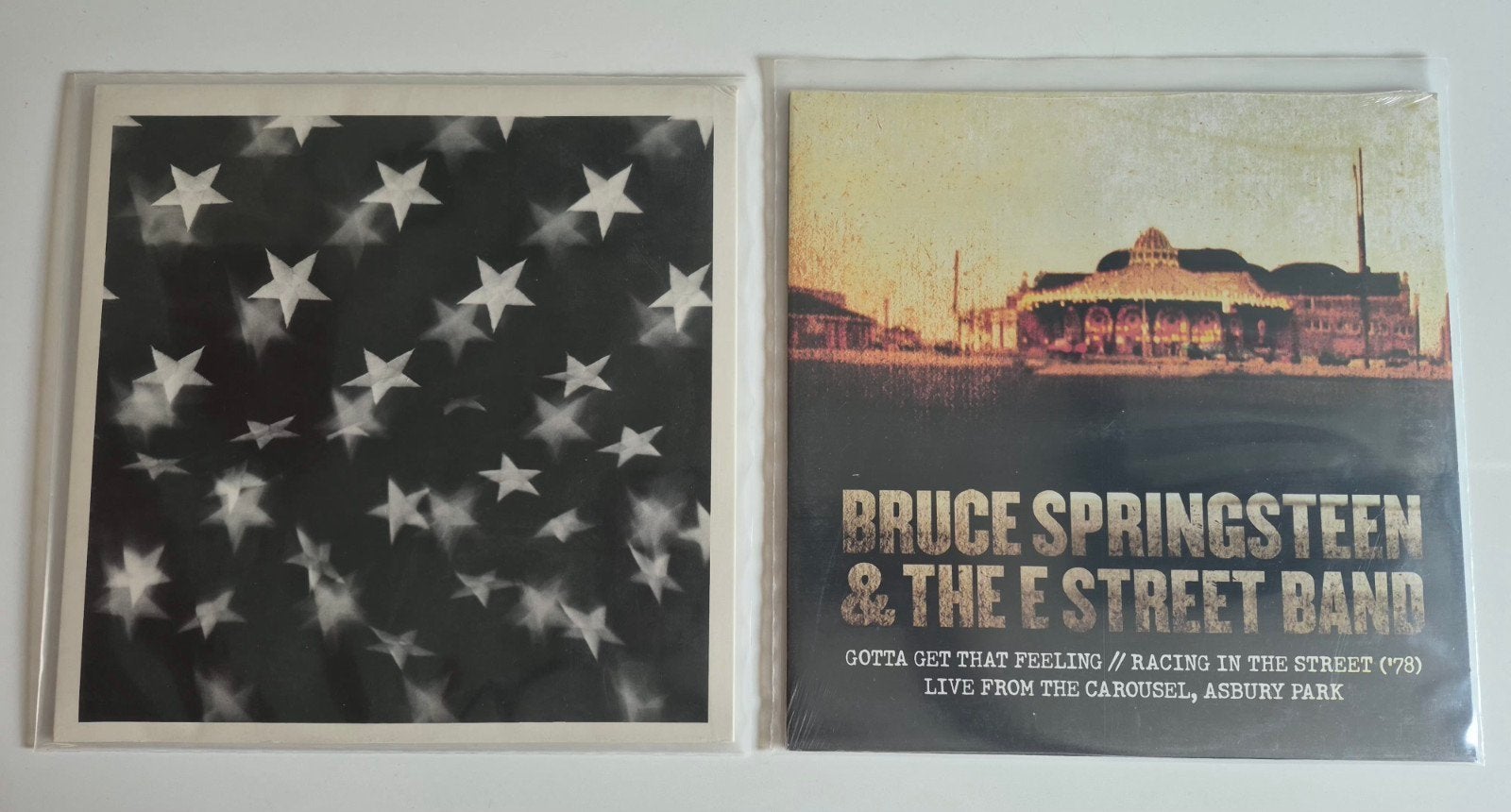 Bruce springsteen 2x rare 10inch vinyl lp, Cd's en Dvd's, Ophalen of Verzenden, Zo goed als nieuw, 12 inch, Poprock