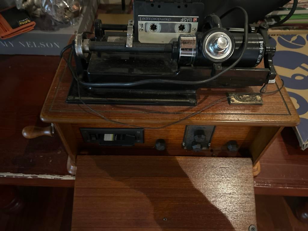 Vintage cassette en radio combinatie uit de jaren 1980, Antiek en Kunst, Ophalen
