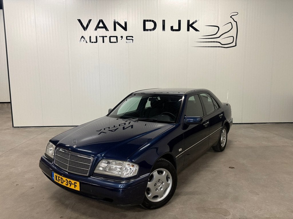 Mercedes-Benz C-klasse 180 Elegance Airco W202, Euro 2, Gebruikt, Zwart, 4 cilinders