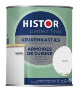 Histor Perfect Finish, Wit, Ophalen of Verzenden, Zo goed als nieuw, Lak