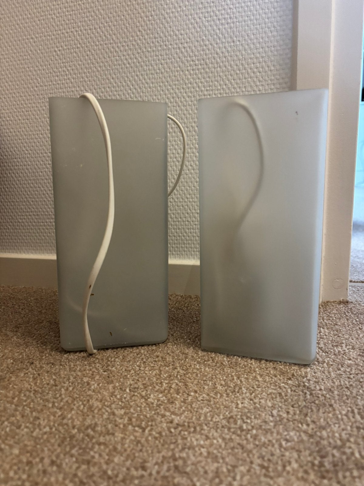 Ikea nachtlampjes, Ophalen, Gebruikt, Nachtlamp, Glas