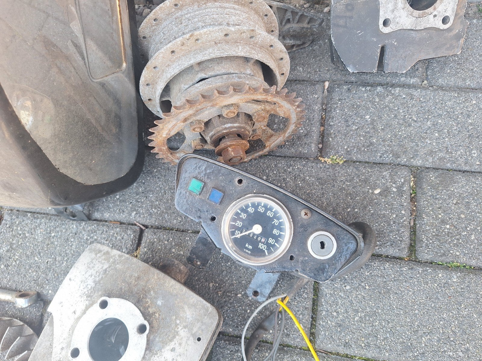 zundapp  bromfiets onderdelen, Ophalen of Verzenden, Gebruikt, Overige typen, Overige merken