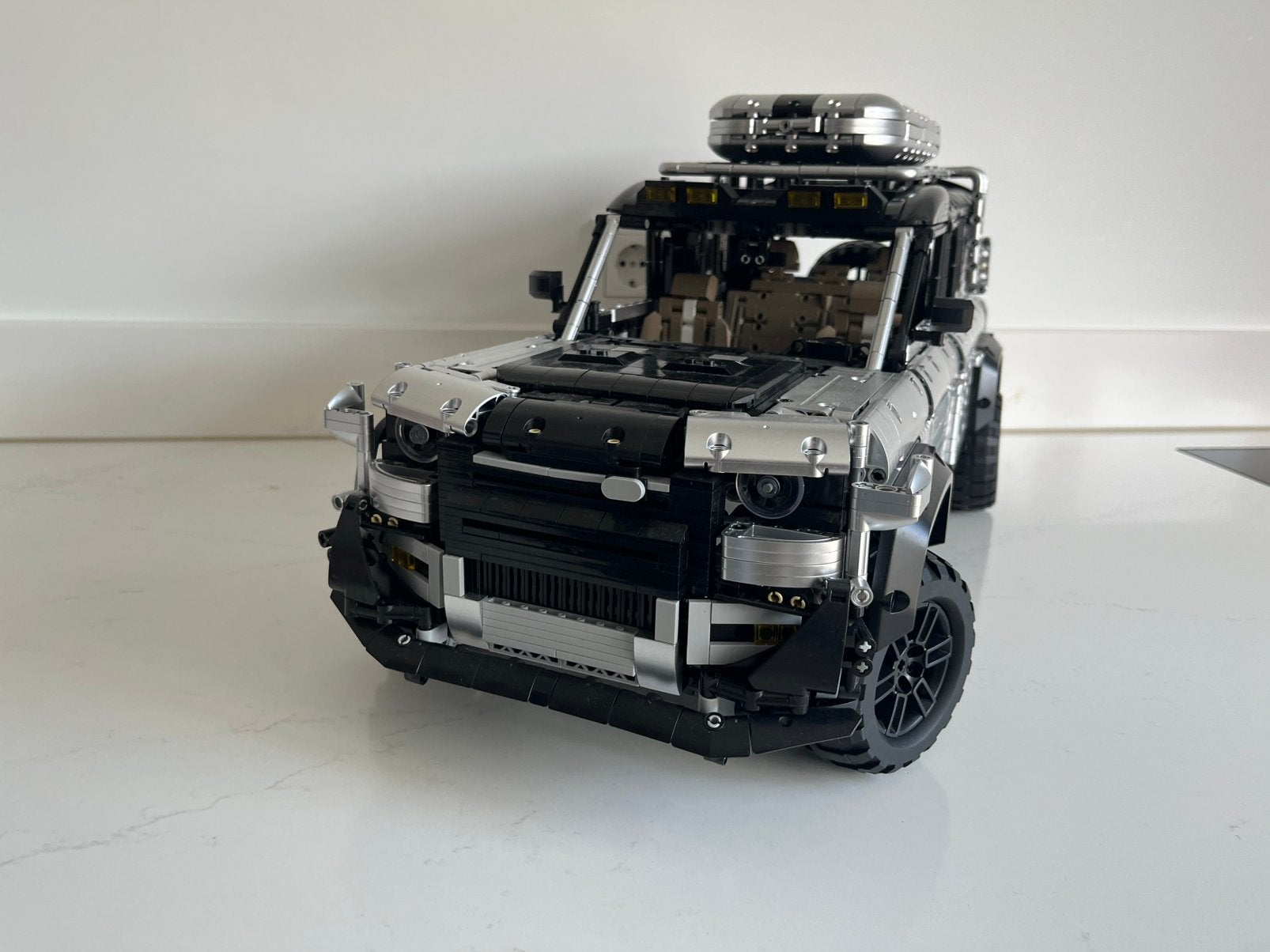 Imitatie lego landrover defender, Ophalen, Zo goed als nieuw
