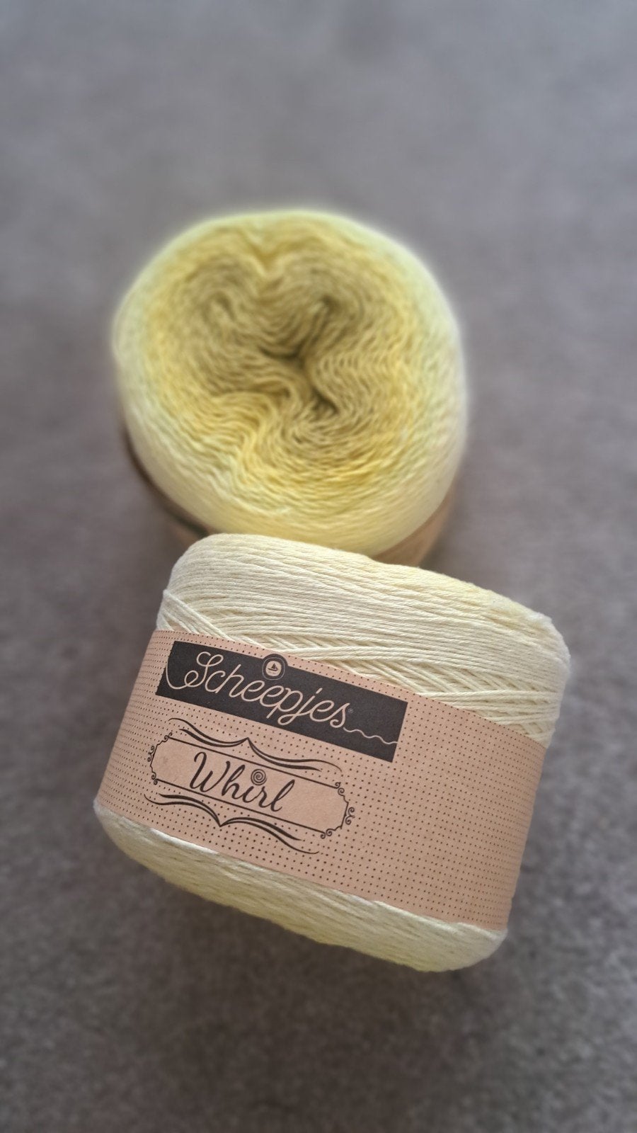 Scheepjes Whirl garen - 2 bollen, kleur Daffodil Dolally, Hobby en Vrije tijd, Breien en Haken, Ophalen of Verzenden, Nieuw, Breien of Haken