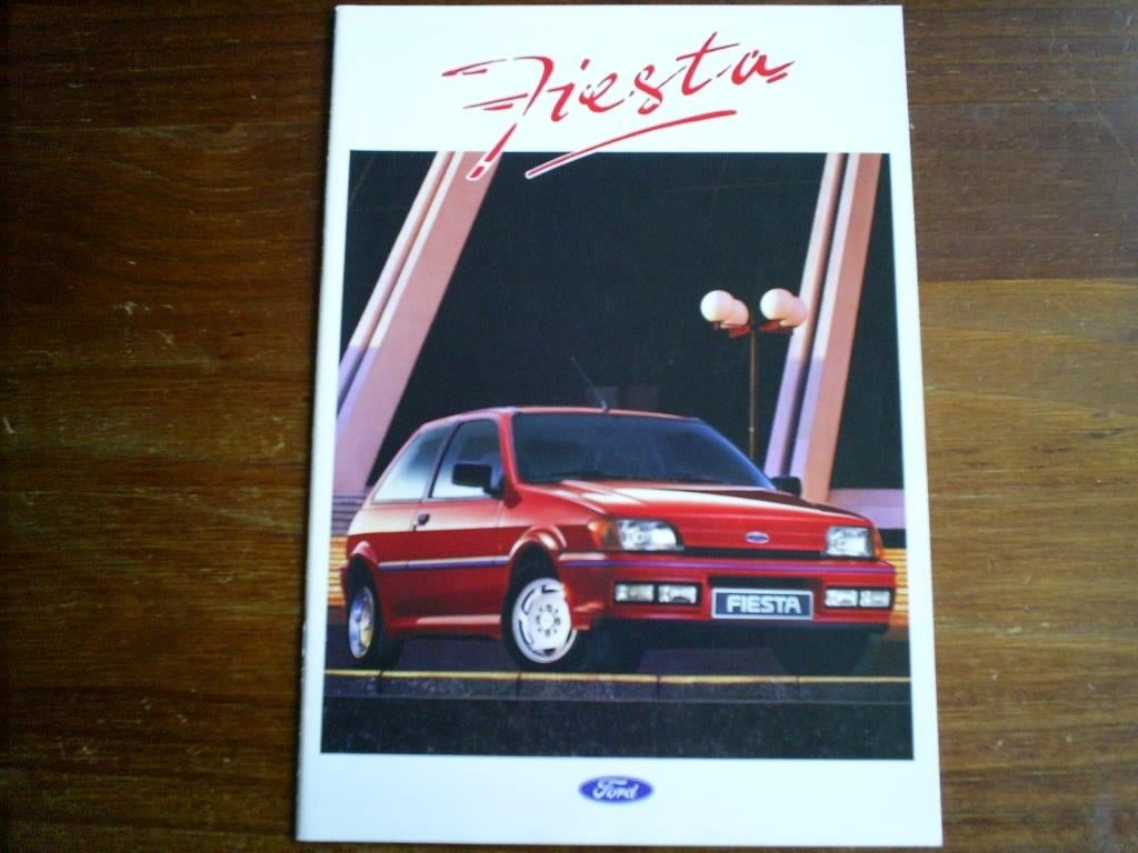 Ford Fiesta o.a. XR2i [ 1990 / 1991 ], Verzenden, Zo goed als nieuw, Ford