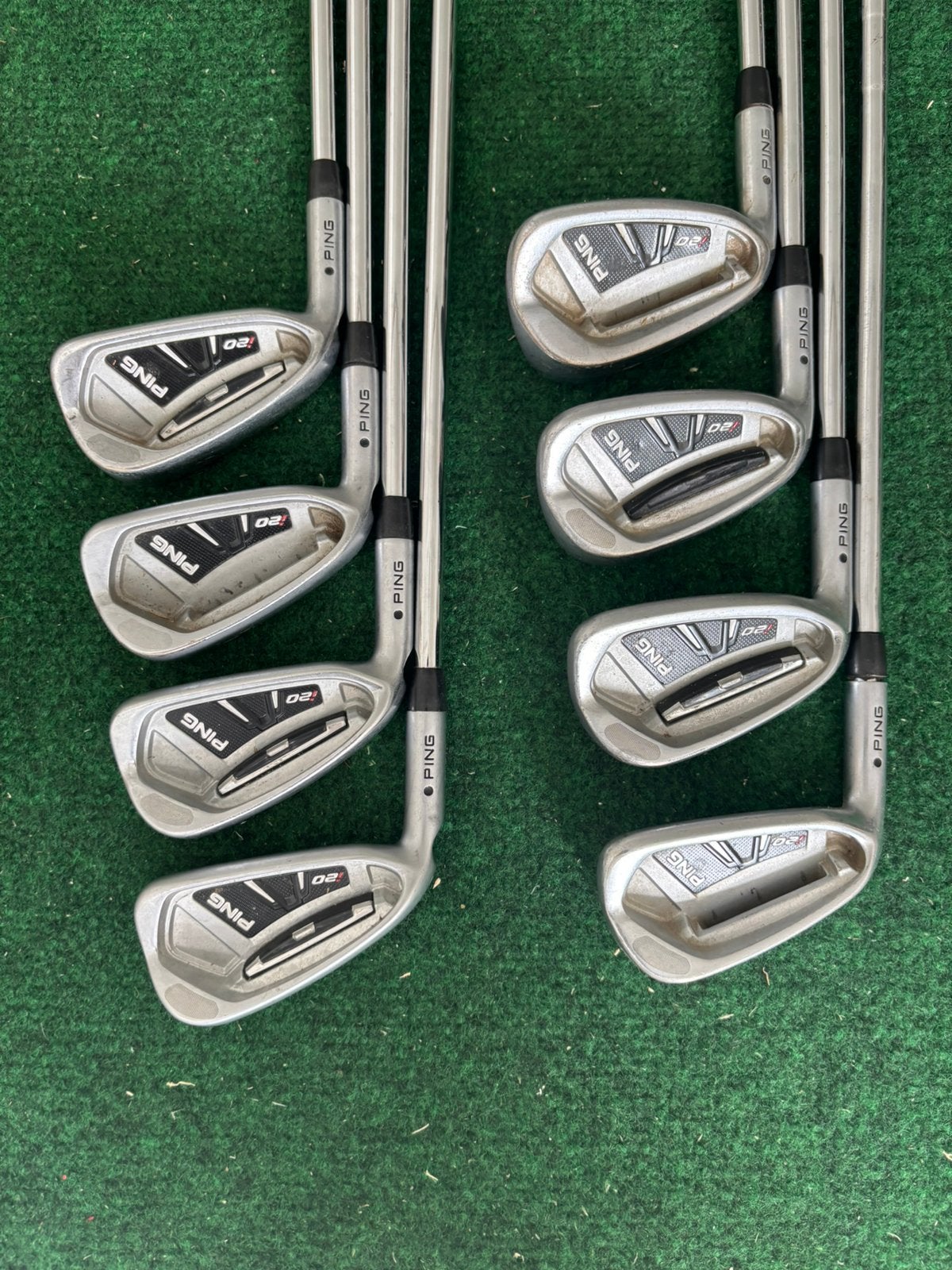 Ping i20 Ijzerset | 3/PW | Black Dot | R Flex, Ping, Set, Zo goed als nieuw, Ping