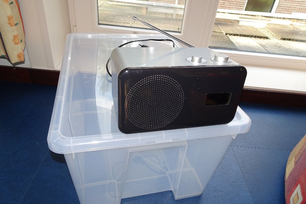 TMC compact radio, Ophalen of Verzenden, Gebruikt, Radio