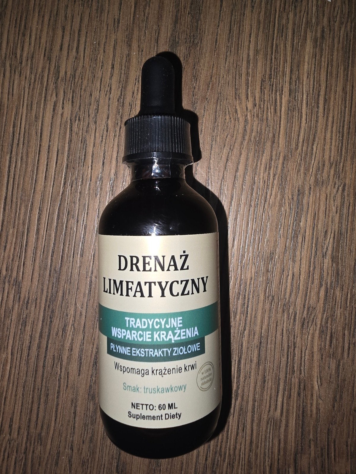 5x lymfedrainage Kruidenextract - Aardbeiensmaak 60ml, Ophalen of Verzenden, Nieuw, Poeder of Drank