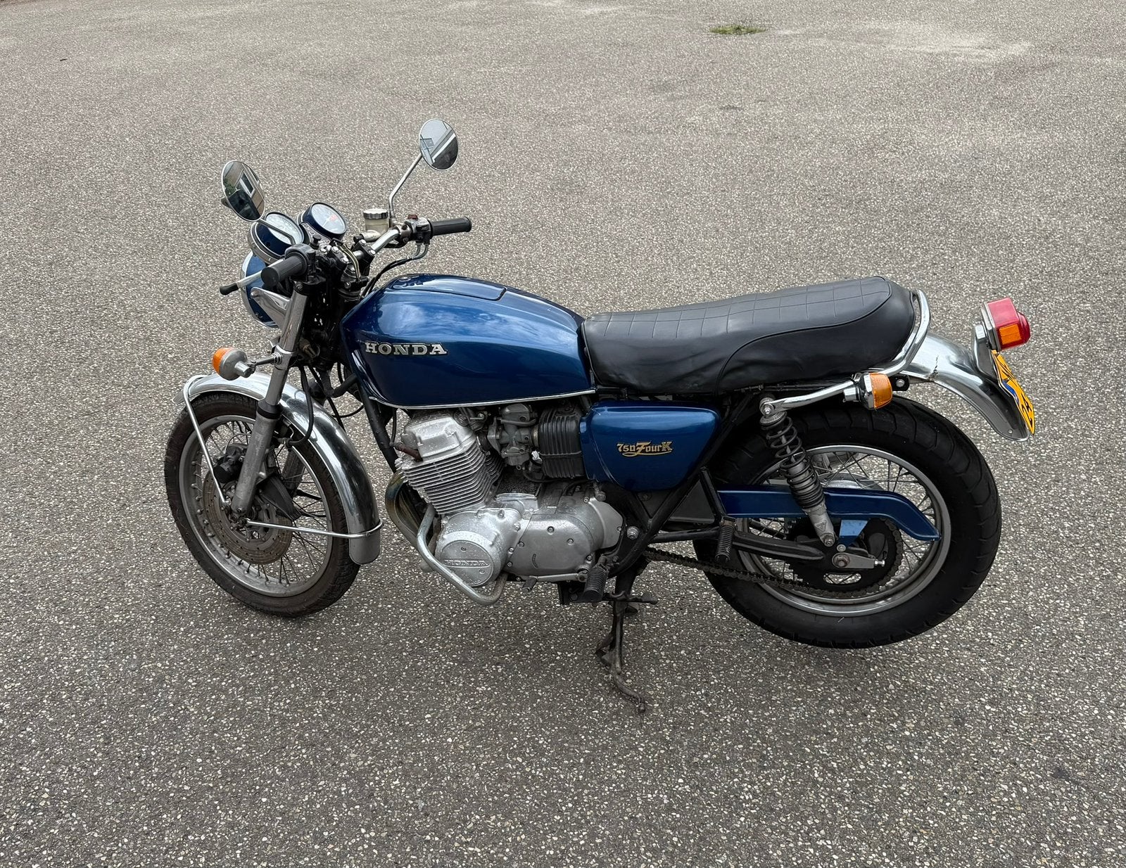HONDA CB750 four K7 1977, 750 cc, 4 cilinders, Motorrijbewijs A, Gebruikt