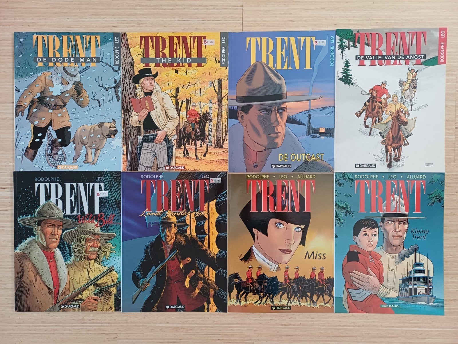 Trent - Complete reeks (8 delen). Leo & Rodolphe [sc]., Complete serie of reeks, Ophalen of Verzenden, Zo goed als nieuw, Rodolphe, Leo, Alluard