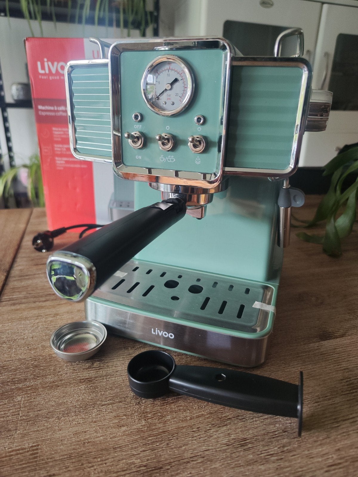 espresso machine, Ophalen, Nieuw