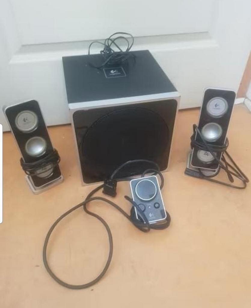 Logitech speakers, Ophalen of Verzenden, Gebruikt