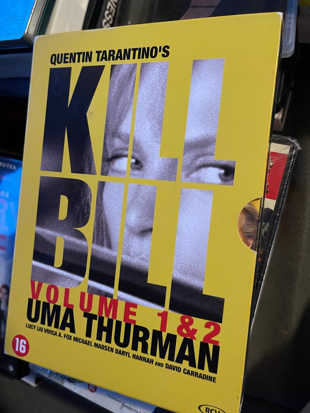 Kill Bill Volume 1 & 2 DVD Boxset - Quentin Tarantino, Gebruikt, Vanaf 16 jaar, Boxset, Actie