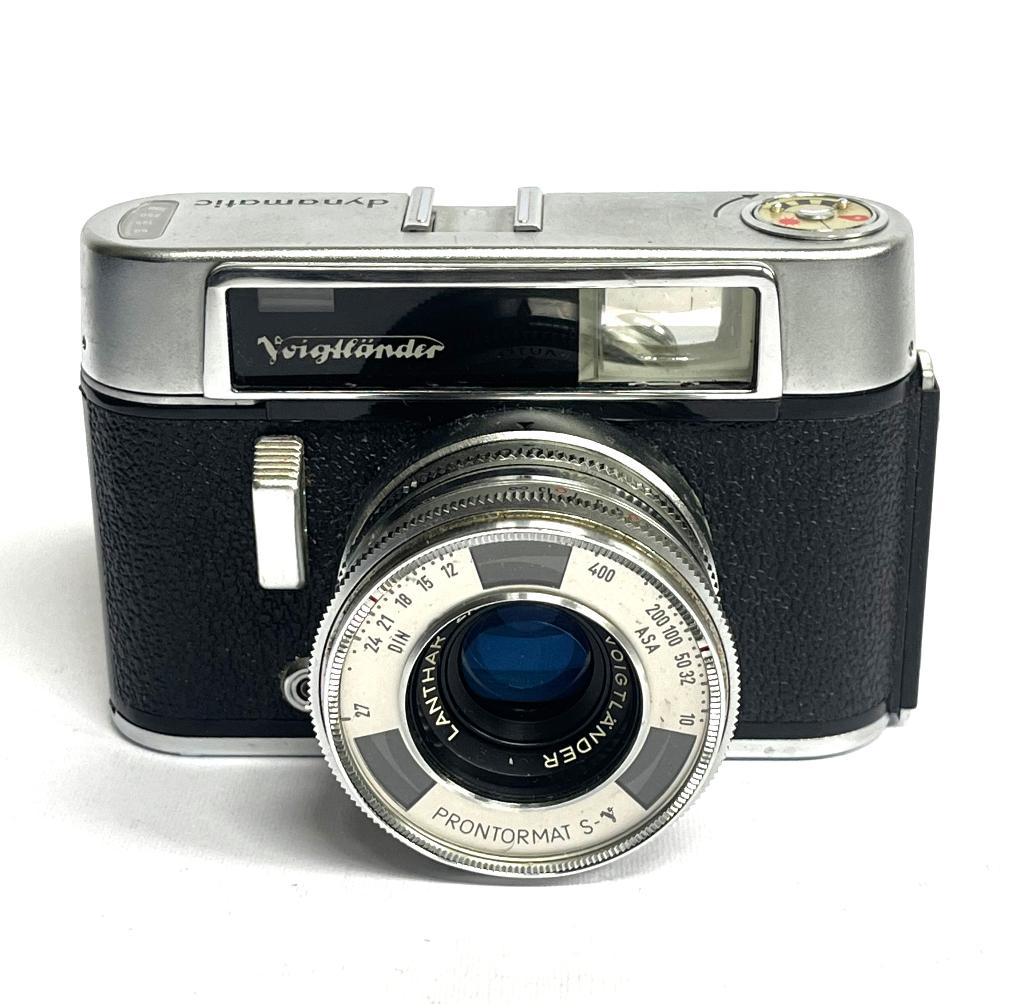 Voigtländer Dynamic 2 Viewfinder 35 mm Lanthar f/2,8 50mm, Verzenden, Gebruikt, Compact, Overige Merken
