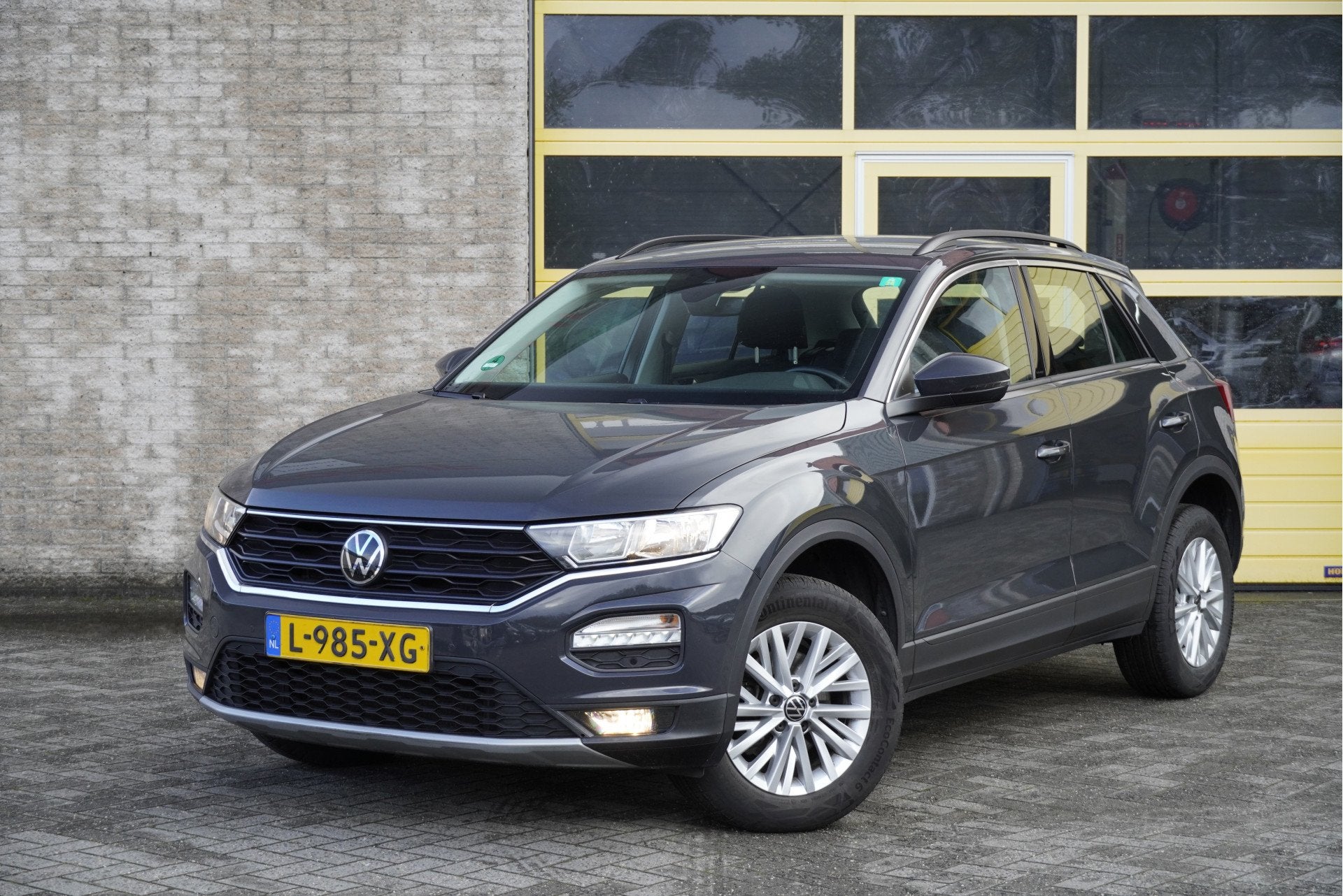 Volkswagen T-Roc 1.0 TSI Style BJ2021 Lmv 16" | Pdc | App-Co, Auto's, Volkswagen, Voorwielaandrijving, Stof, Gebruikt, 1193 kg