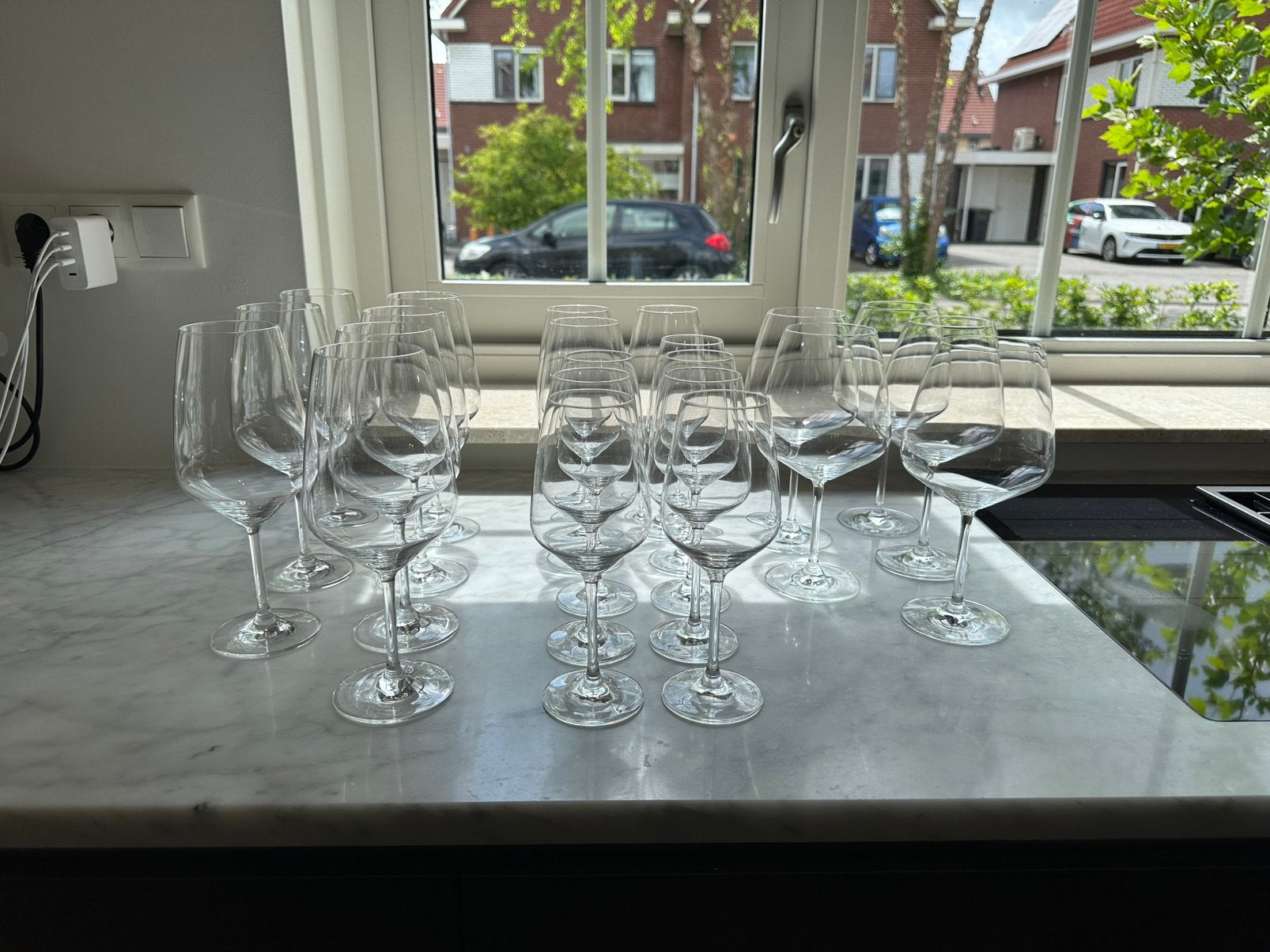 Prachtige set Schott Zwiesel - Pure - wijnglazen (tritan), Ophalen, Glas, Overige stijlen, Glas of Glazen