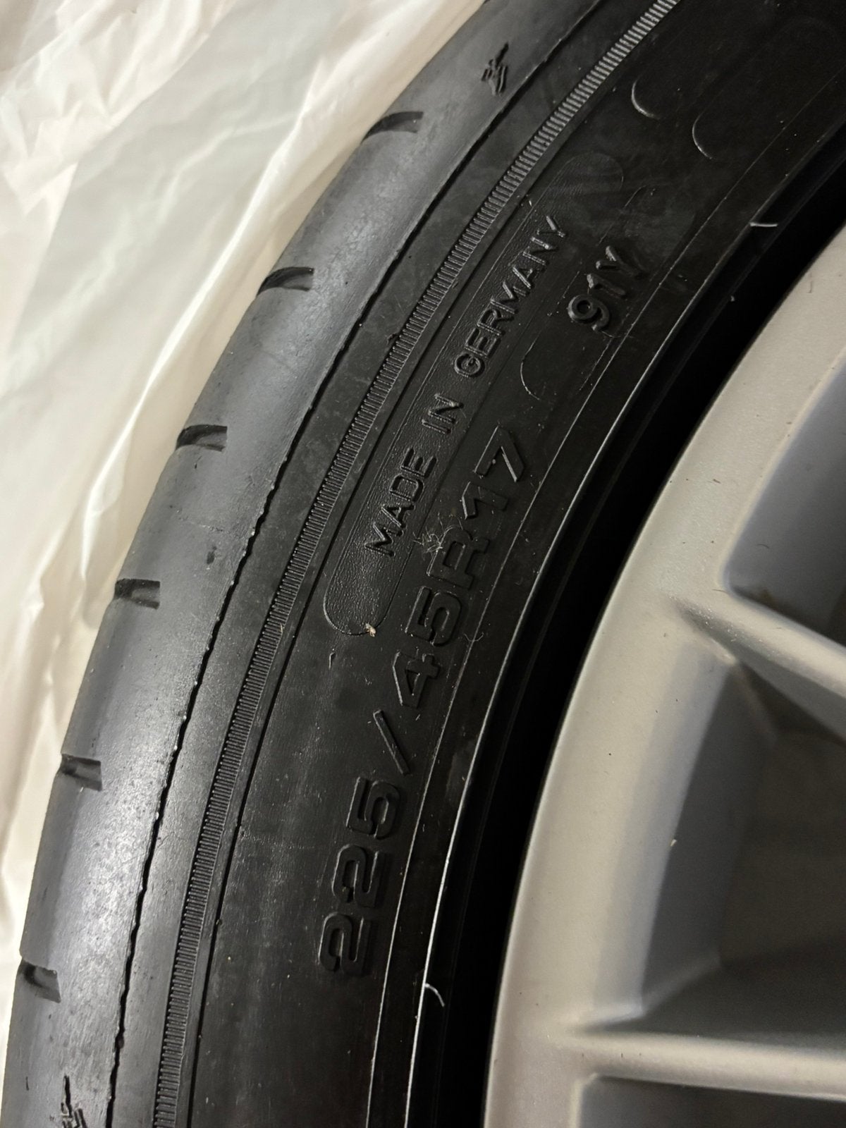 Audi A3 225/45 R17 OEM, Ophalen, Nieuw, 17 inch, Band(en)