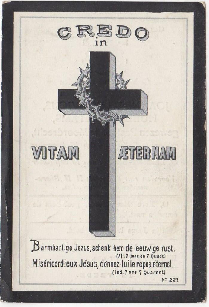 Pastoor Joannes L.H. Stams 1849 Rotterdam + 1906 Dongen, Verzamelen, Verzenden