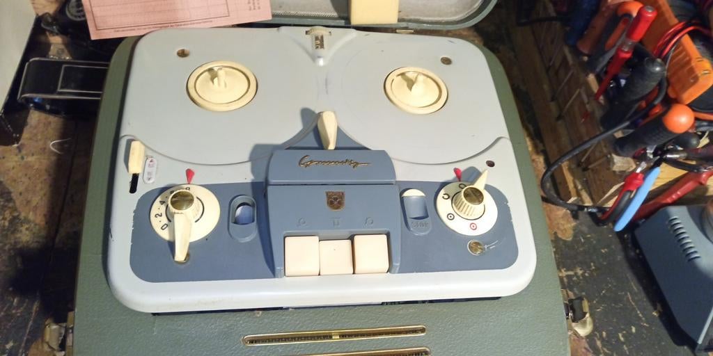 Grundig bandrecorder uit 1958, Ophalen of Verzenden, Bandrecorder