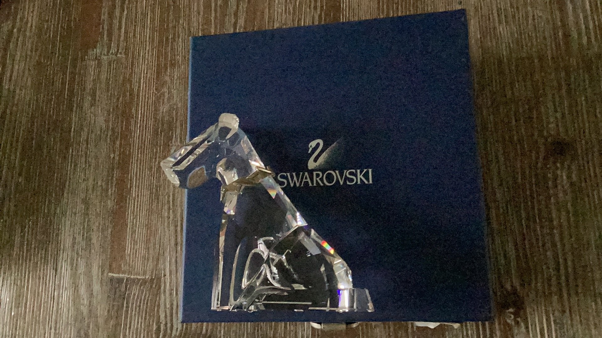 Swarovski hond, Ophalen of Verzenden, Zo goed als nieuw, Figuurtje