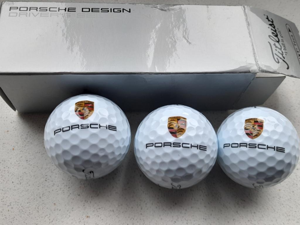 Porsche Design Titleist Golfballen - Set van 3, Verzenden, Nieuw, Bal(len), Overige merken