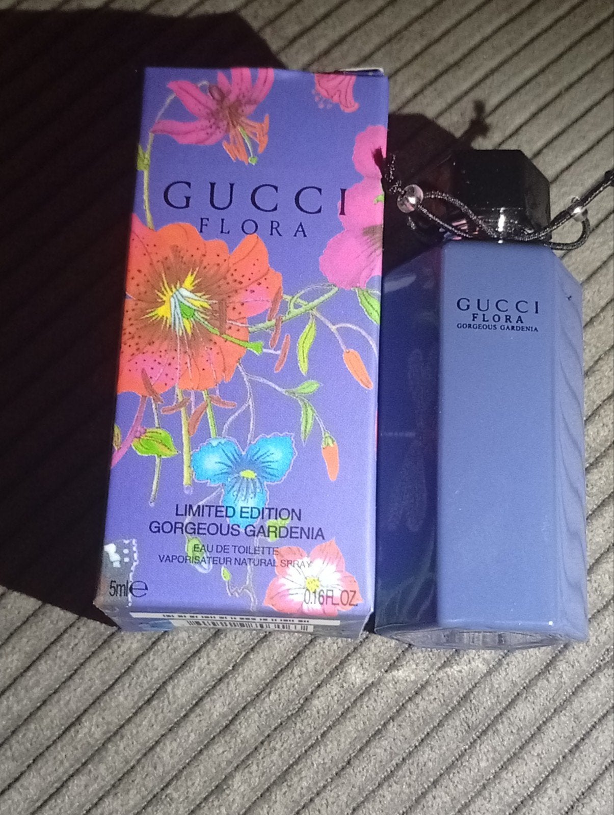 Mini Gucci Flora Gorgeous Gardenia Limited Edition 5ml, Ophalen of Verzenden, Nieuw