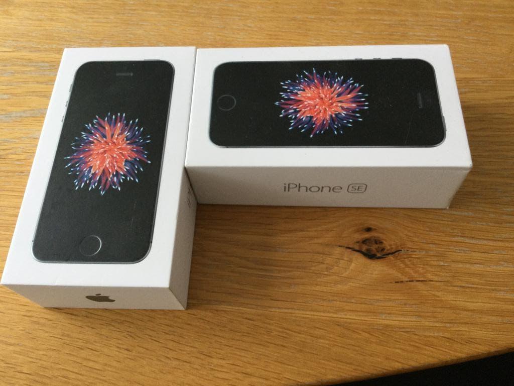 2 lege IPhone SE doosjes, Ophalen of Verzenden, IPhone SE (2016)