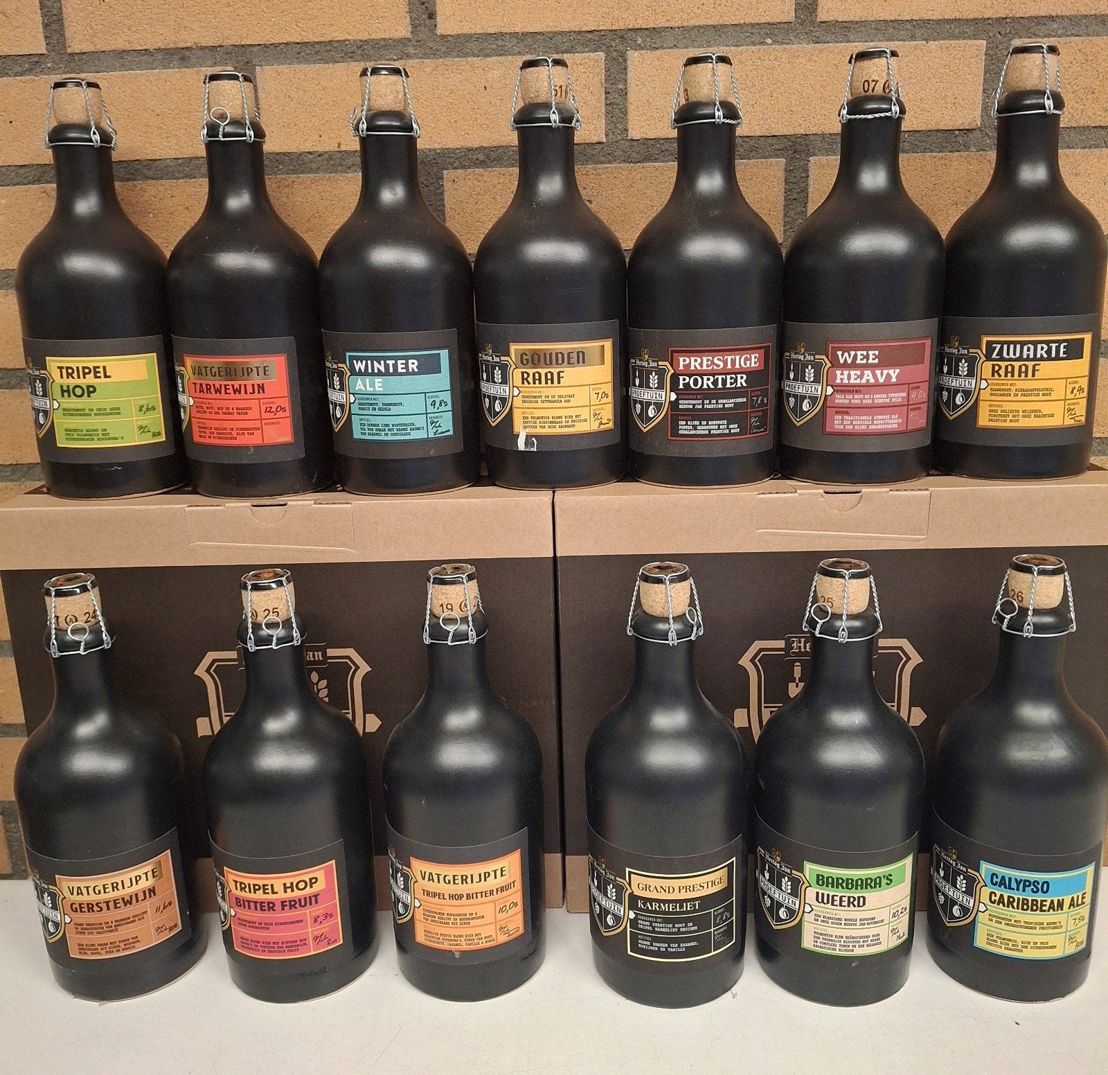 Hertog Jan Proeftuin / vaderdagactie- extra korting, Verzamelen, Biermerken, Nieuw, Flesje(s), Hertog Jan, Ophalen of Verzenden