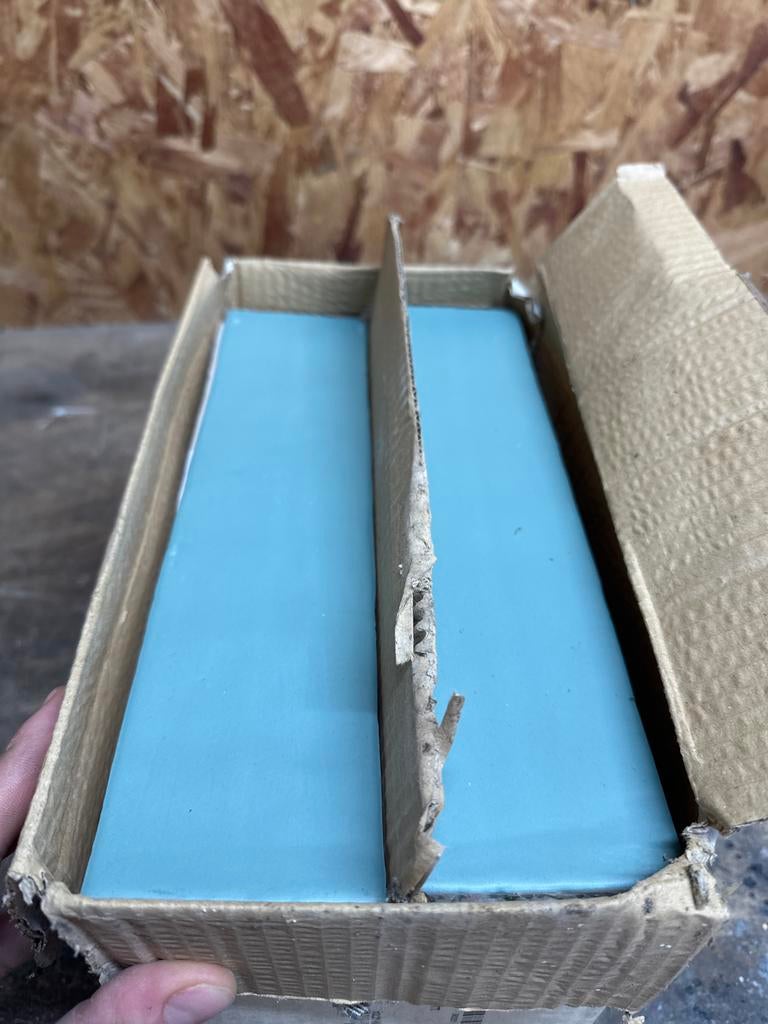 Nieuwe Handmade Jade Matt wandtegels 7.5x30 cm, Nieuw, 20 tot 40 cm, Minder dan 5 m², Wandtegels