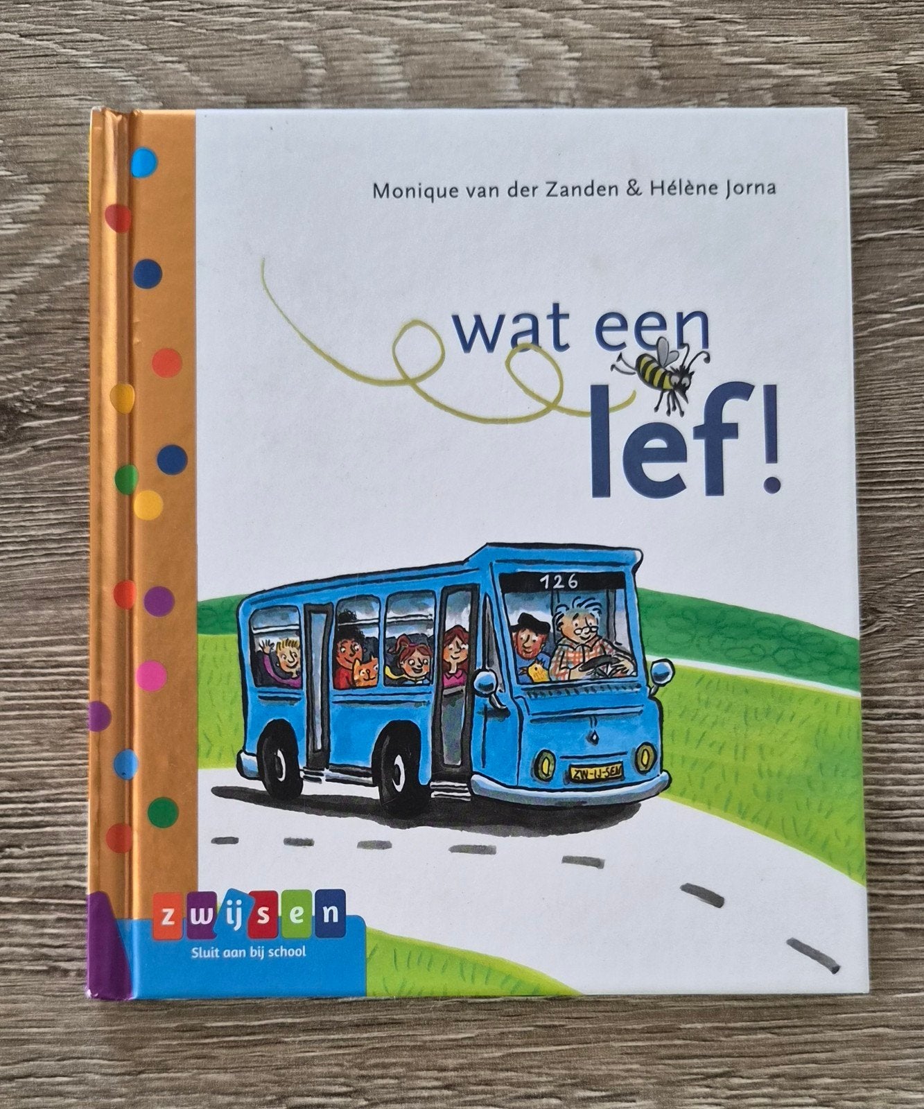 Wat een lef! - AVI start, Fictie algemeen, Monique van der Zanden, Ophalen of Verzenden, Zo goed als nieuw