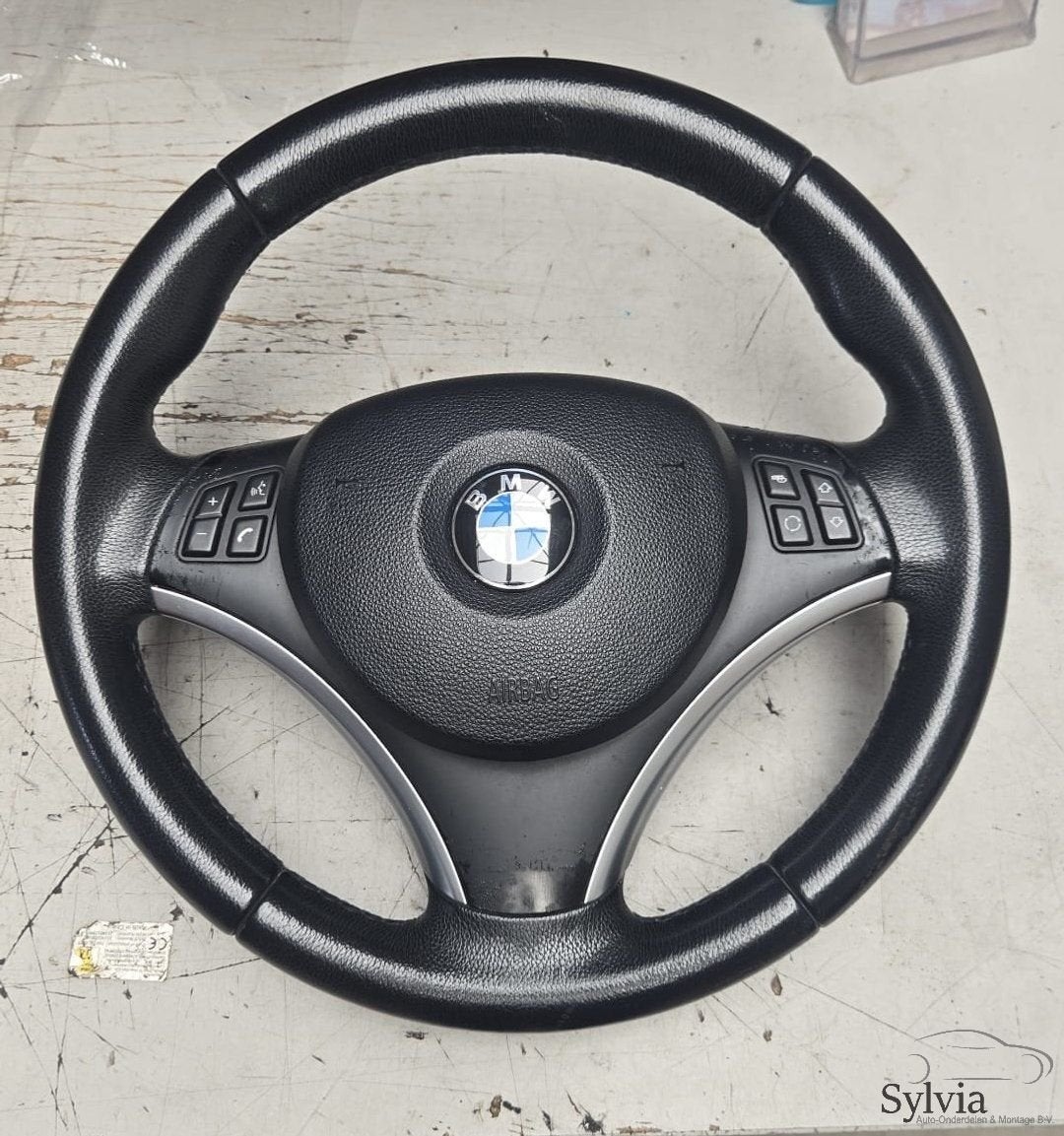 Sportstuur Stuurwiel Leder multifunctioneel BMW 1 serie E81, Gebruikt, -, -, Ophalen of Verzenden