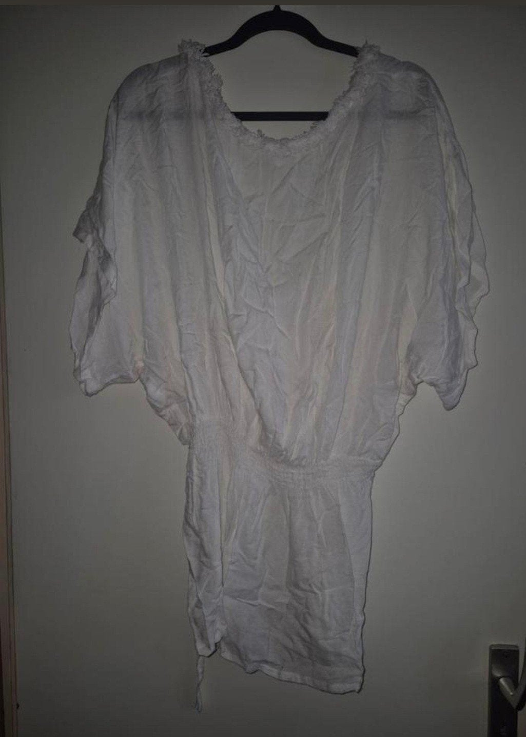 Witte Wendy tuniek/blouse S/M, Wendy, Wit, Ophalen of Verzenden, Zo goed als nieuw