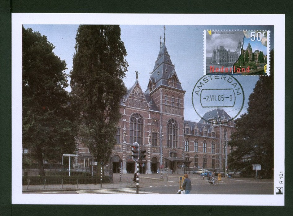 9 Maximum kaarten (1e dag van uitgifte), Ophalen of Verzenden, Onbeschreven, Nederland