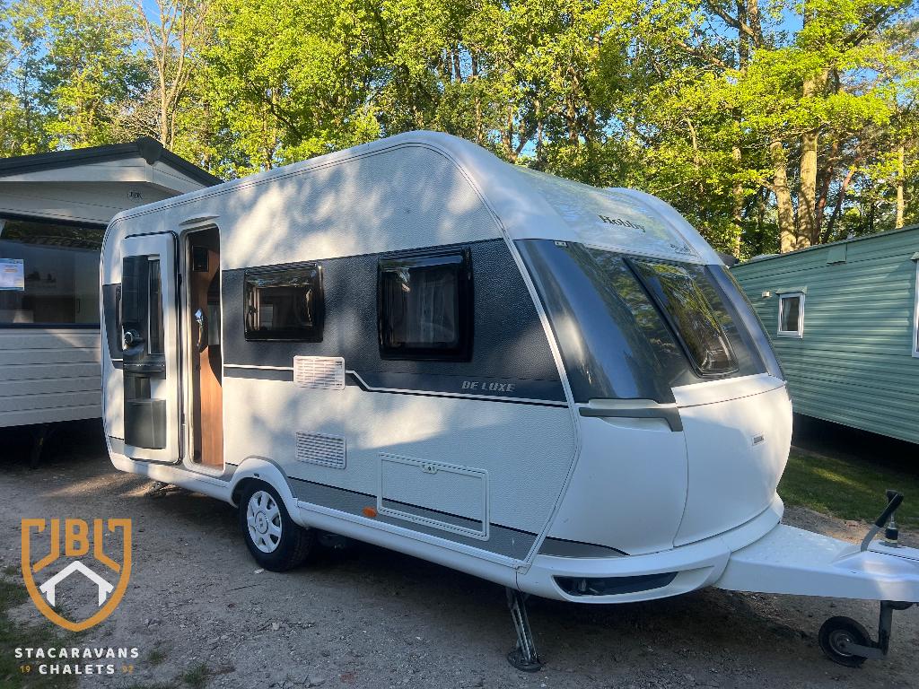 Tourcaravan HOBBY 455 UF DE LUXE, Rondzit, Hobby, Dwarsbed, Particulier