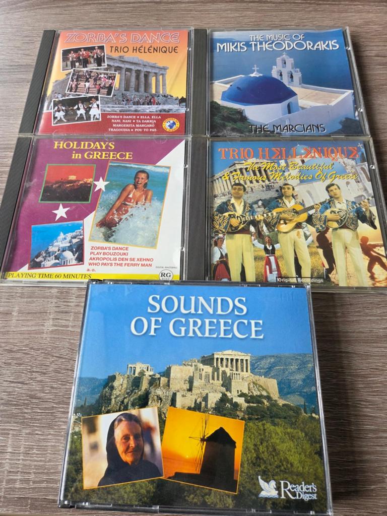 Griekse muziek 7 cd's, Cd's en Dvd's, Ophalen of Verzenden