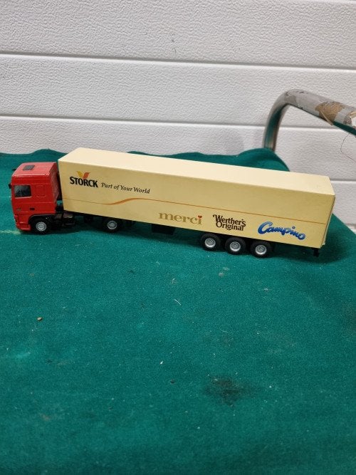 -	Model vrachtwagen leon no 85 storck, Ophalen of Verzenden, 'T Olde Gre-j, Info@toldegrej.nl, Endepoelstraat 20f Didam