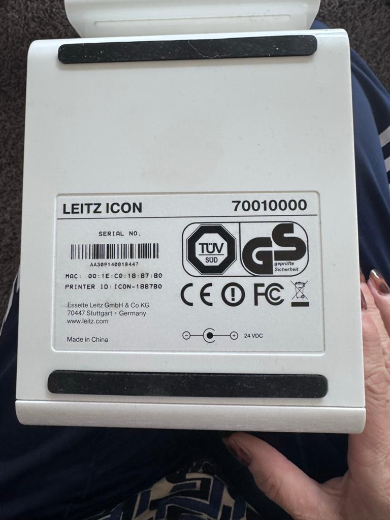 Leitz Icon Smart Labelling System met batterijpakket, Computers en Software, Labelprinters, Nieuw, Etiket, Ophalen of Verzenden