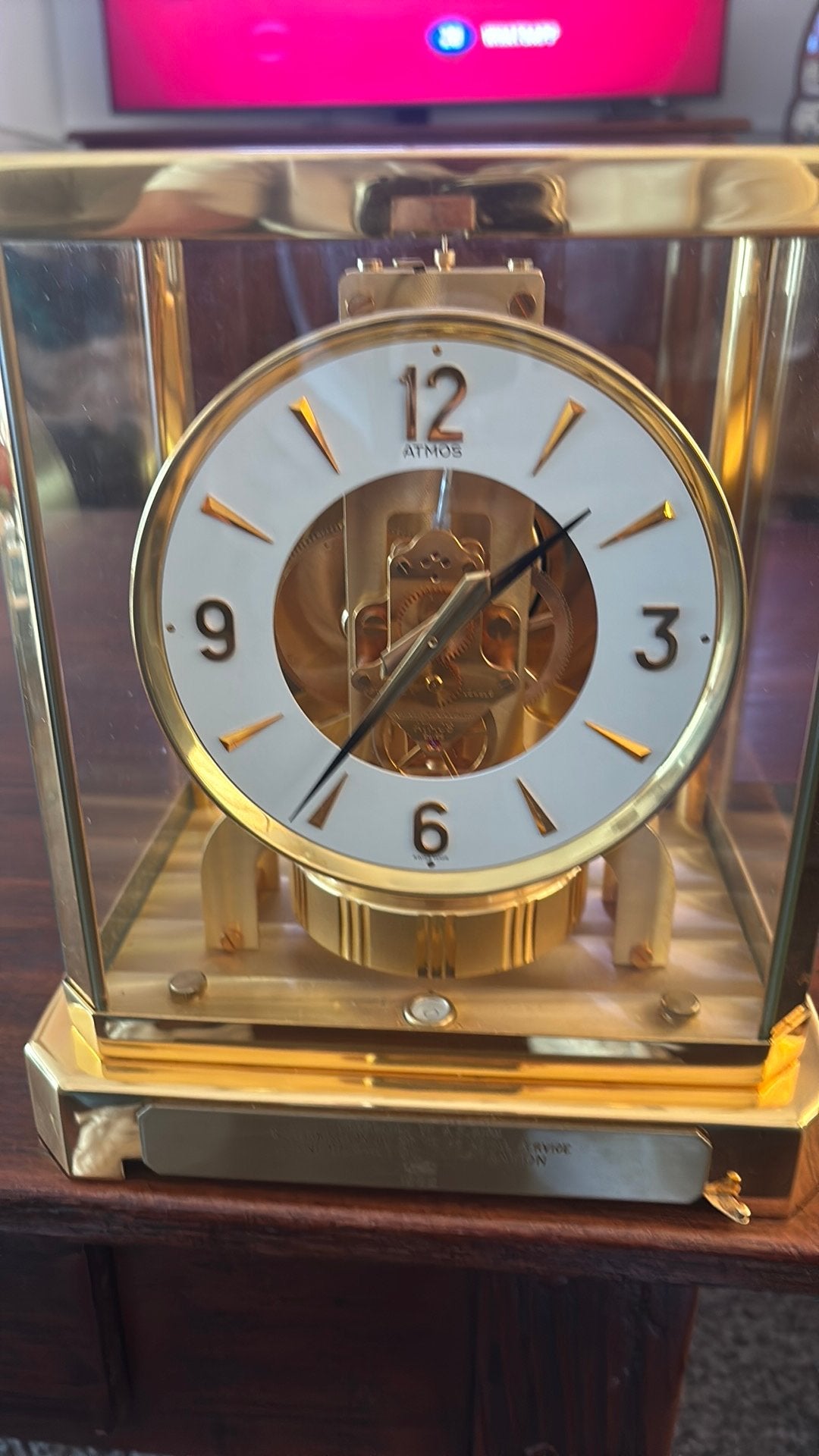 Jaeger lecoultre atmos klok, Ophalen of Verzenden