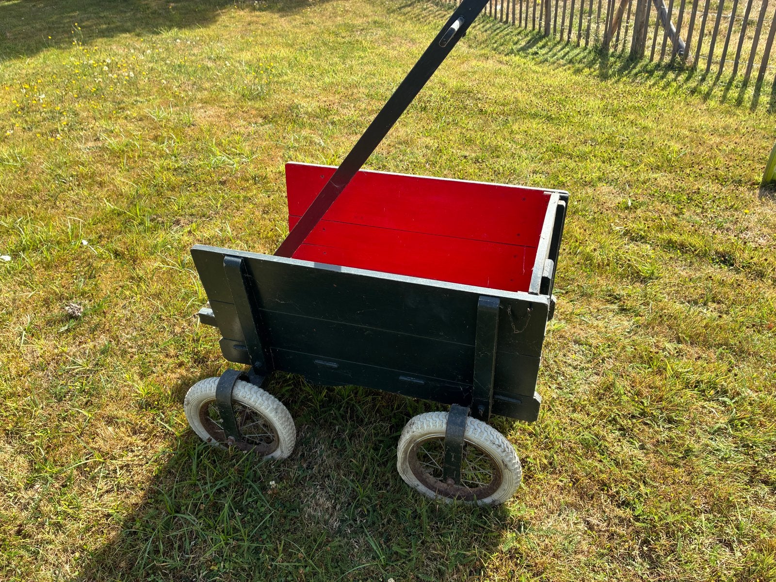 Houten bolderkar, Caravans en Kamperen, Ophalen, Gebruikt