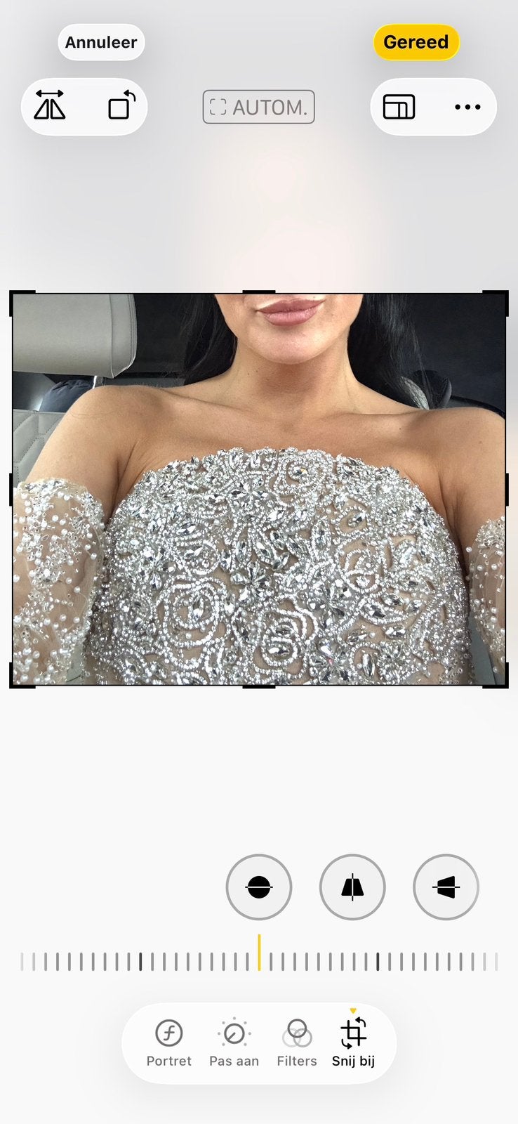Galajurk van EL Couture Kosovo, Kleding | Dames, Gelegenheidskleding, Ophalen of Verzenden, Zo goed als nieuw, Maat 46/48 (XL) of groter