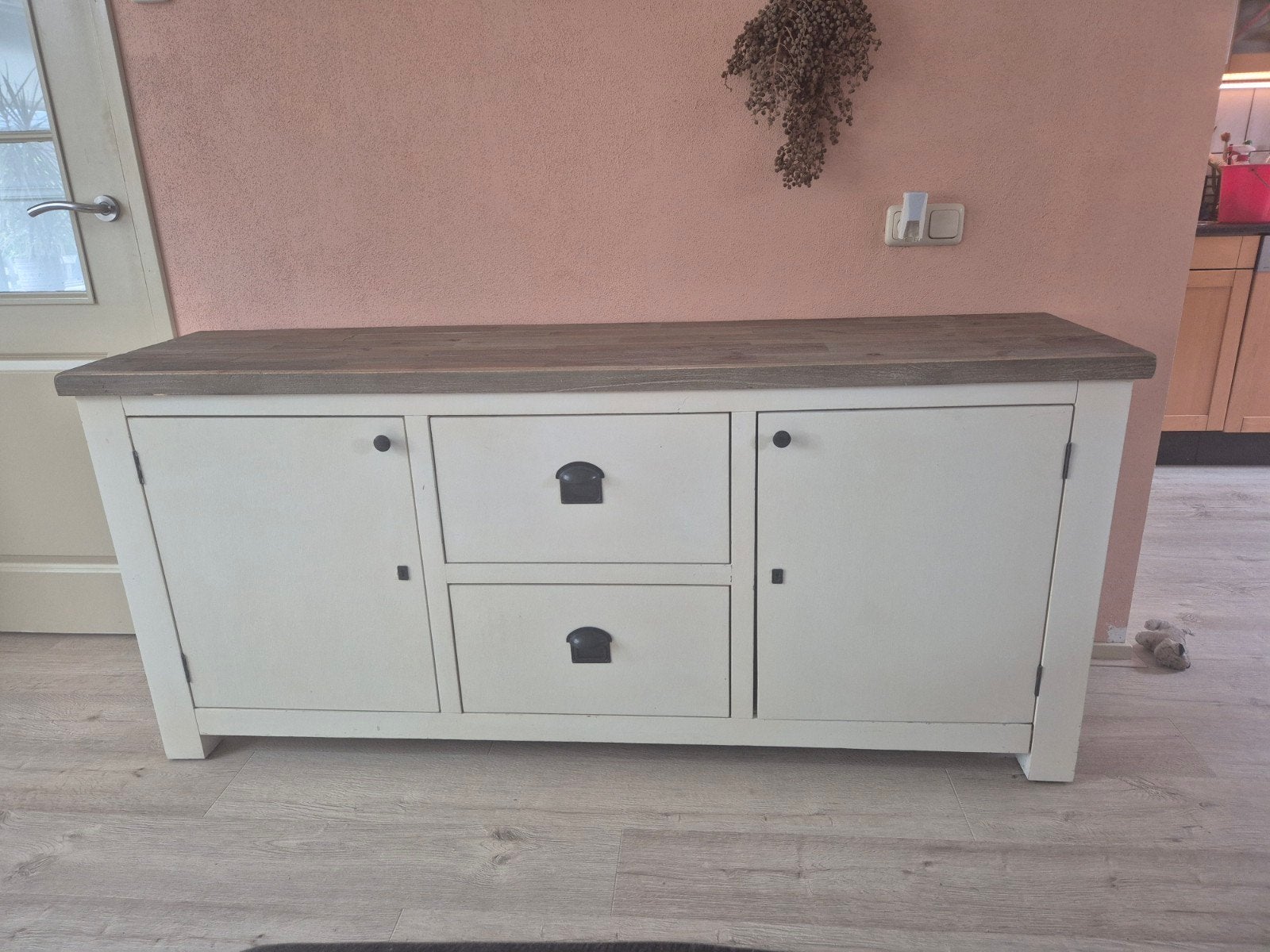 Meubel set acacia hout, Huis en Inrichting, Kasten | Dressoirs, Ophalen, 25 tot 50 cm, 50 tot 100 cm