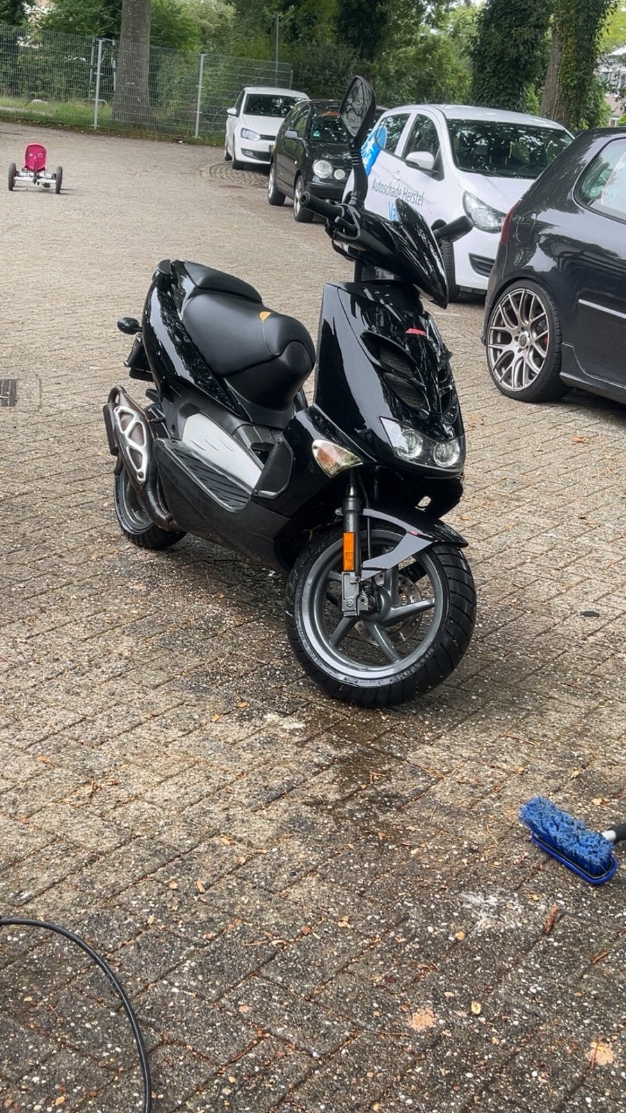 Aprilia sr 70 cc met kenteken, Ophalen of Verzenden, Zo goed als nieuw, Tweetakt, Overige modellen