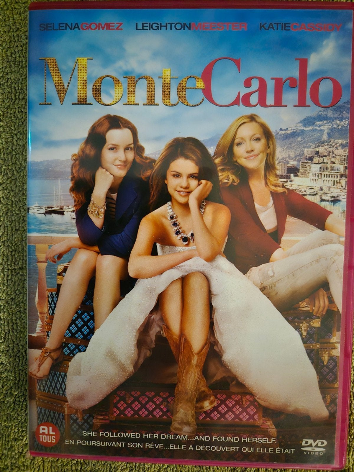 Monte Carlo DVD - Selena Gomez, Leighton Meester, Alle leeftijden, Ophalen of Verzenden, Zo goed als nieuw