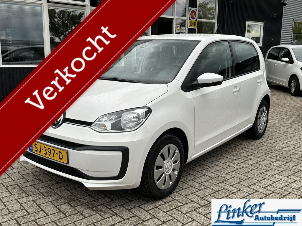 Volkswagen Up! 1.0 BMT move up! - NL-AUTO AIRCO 5-DRS, Voorwielaandrijving, Stof, Gebruikt, Met garantie (alle)